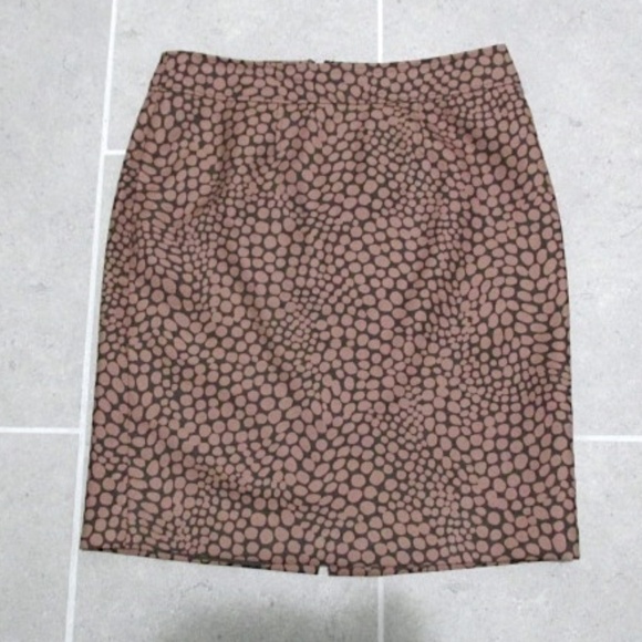 Ann Taylor LOFT Silk/Cotton Blend Pencil Skirt, Size 6 - Picture 1 of 7